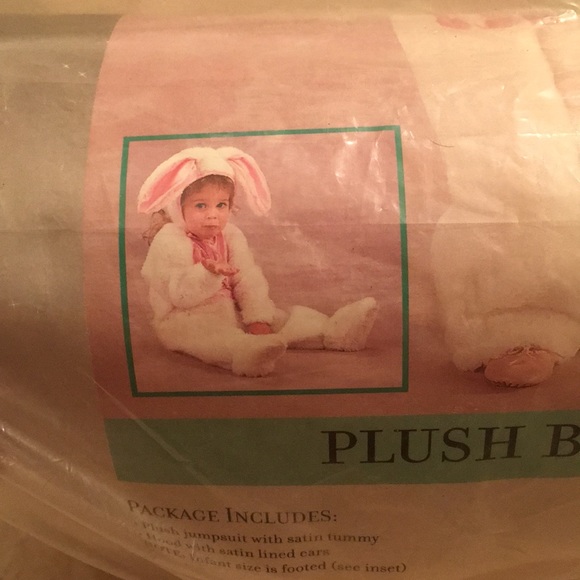 Halloween Kids Plush Bunny Rabbit Costume - Picture 3 of 3